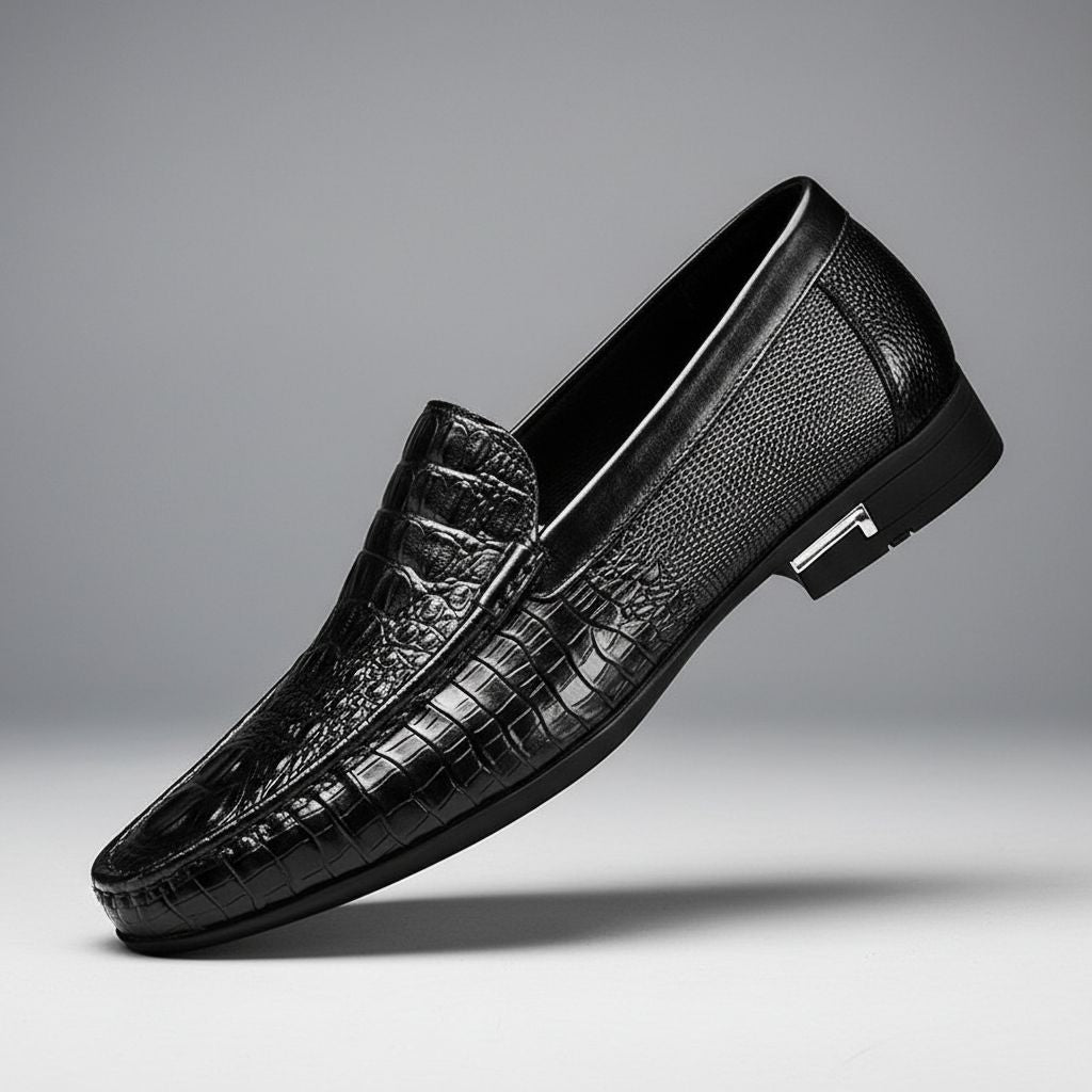 Leren loafers Ashford