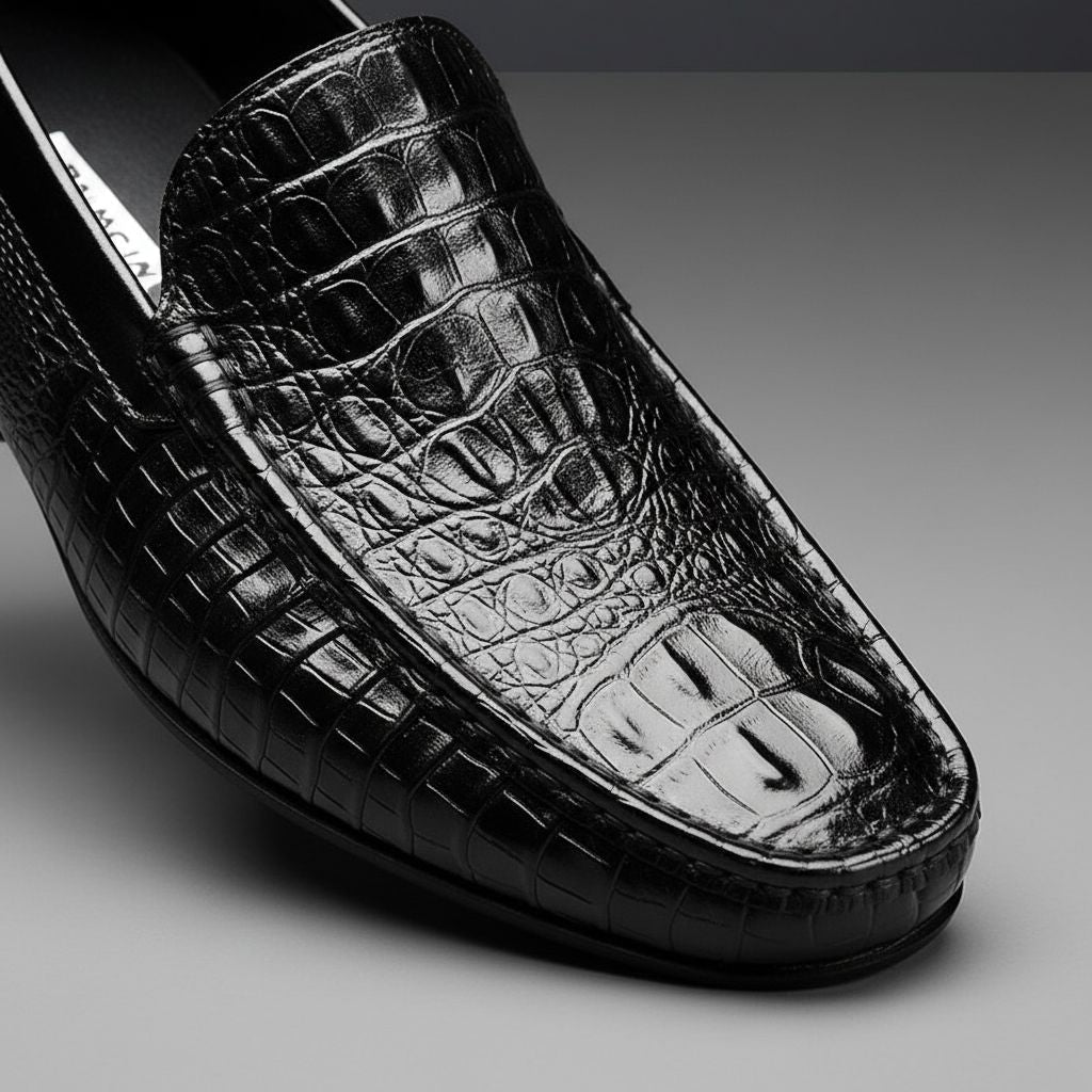 Leren loafers Ashford