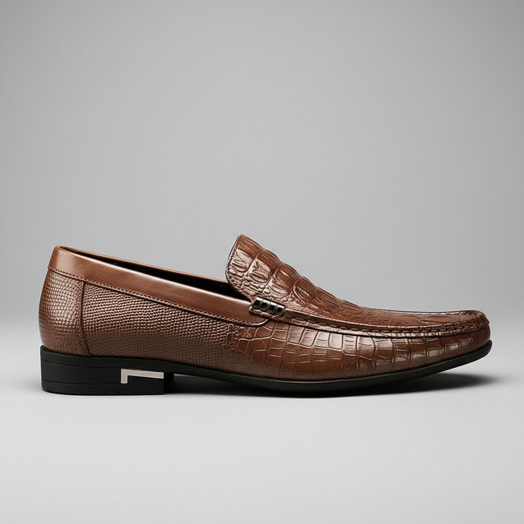 Leren loafers Ashford