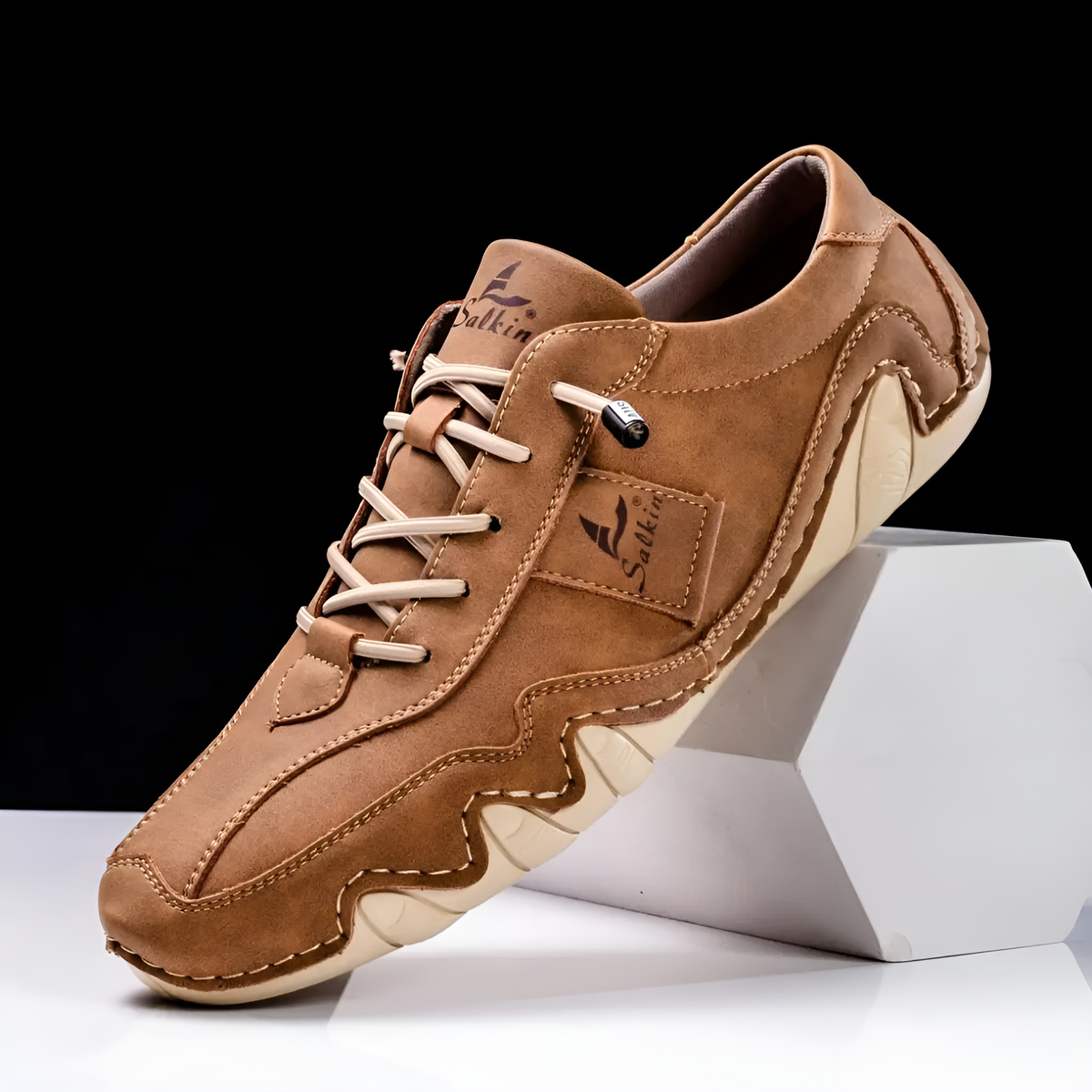 Leren sneakers Halden