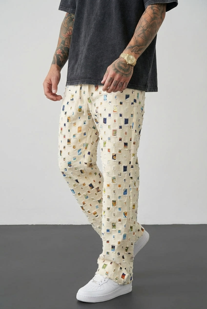 Broek Mosaic Straight