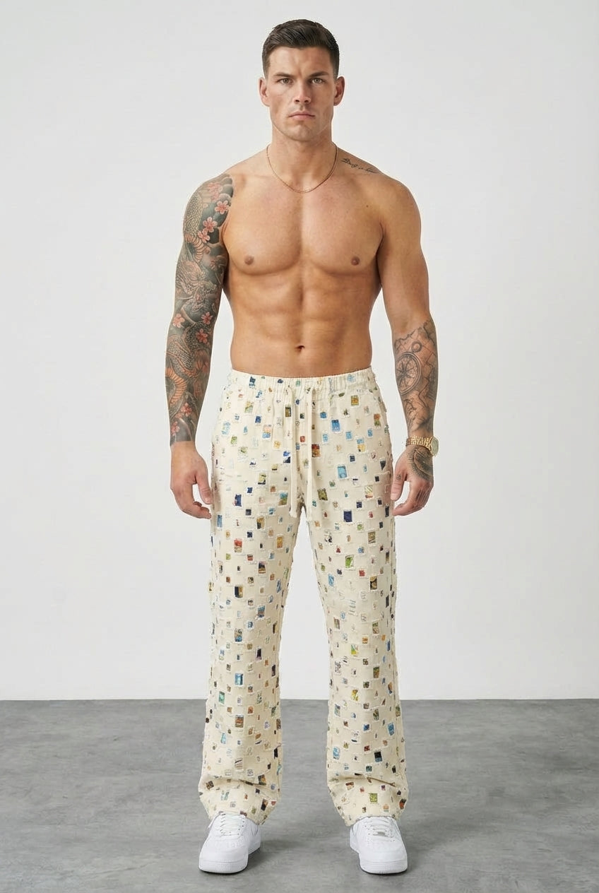 Broek Mosaic Straight