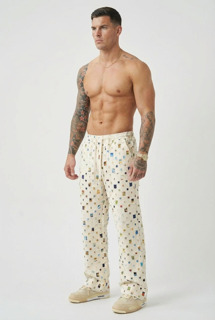 Broek Mosaic Straight