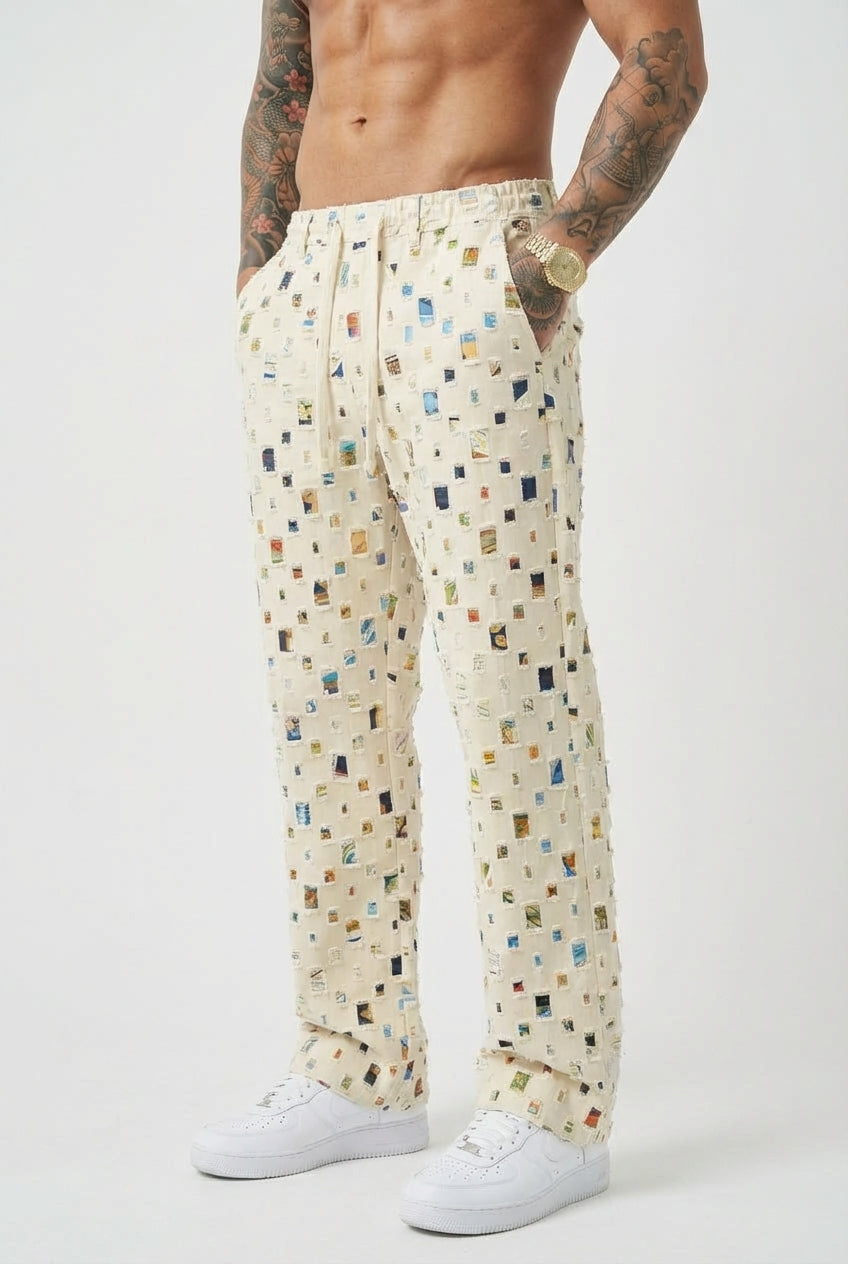 Broek Mosaic Straight