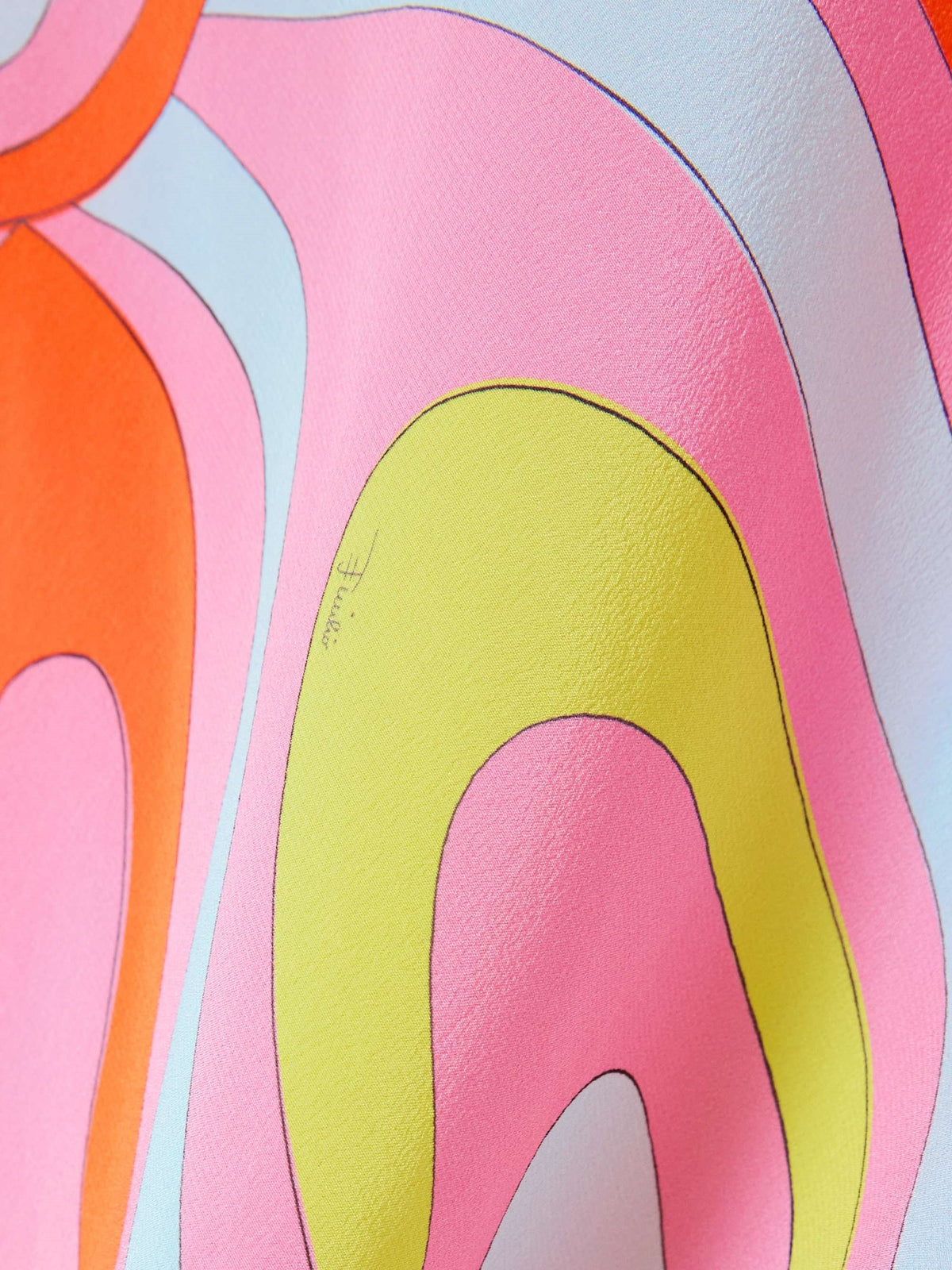Maxi-jurk met print Signature