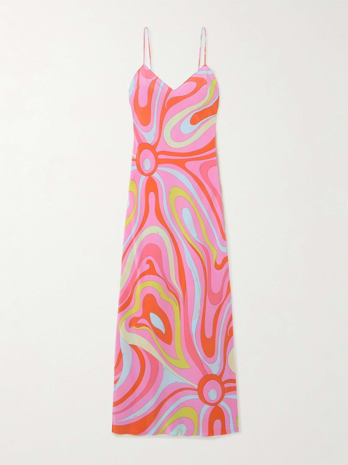 Maxi-jurk met print Signature