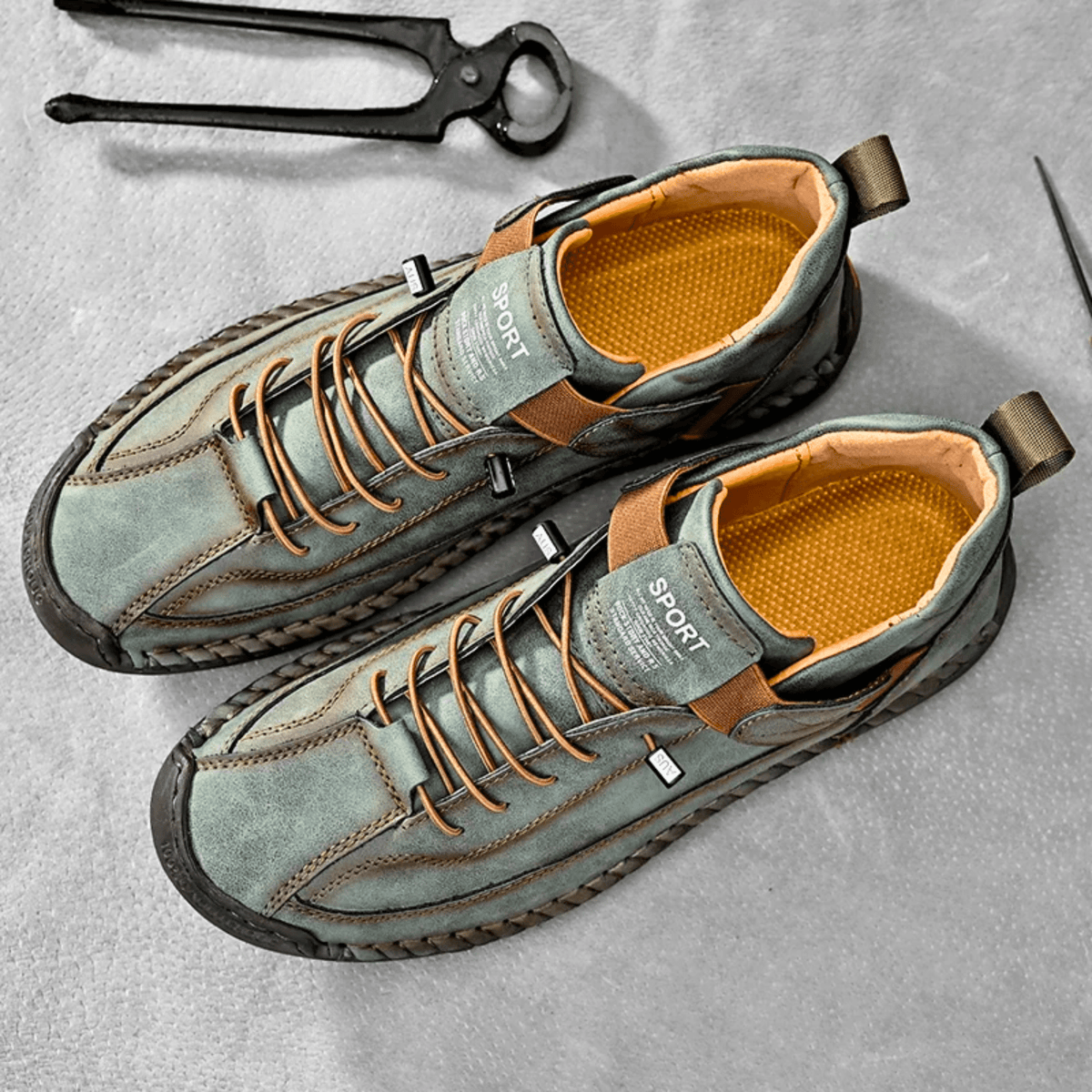 Leren sneakers Hutton Artisan