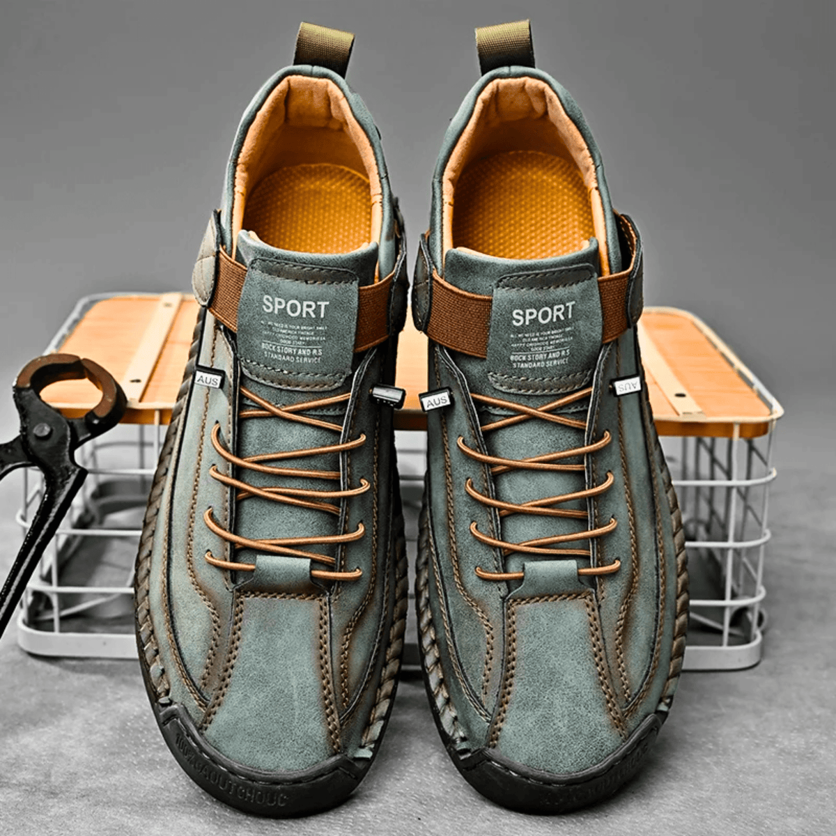 Leren sneakers Hutton Artisan