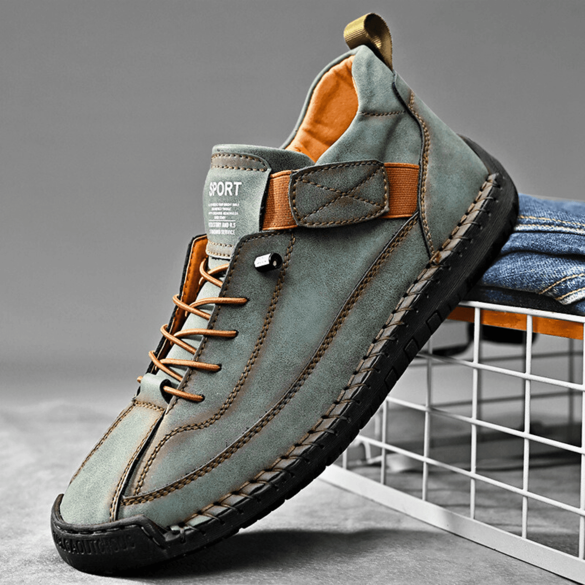 Leren sneakers Hutton Artisan