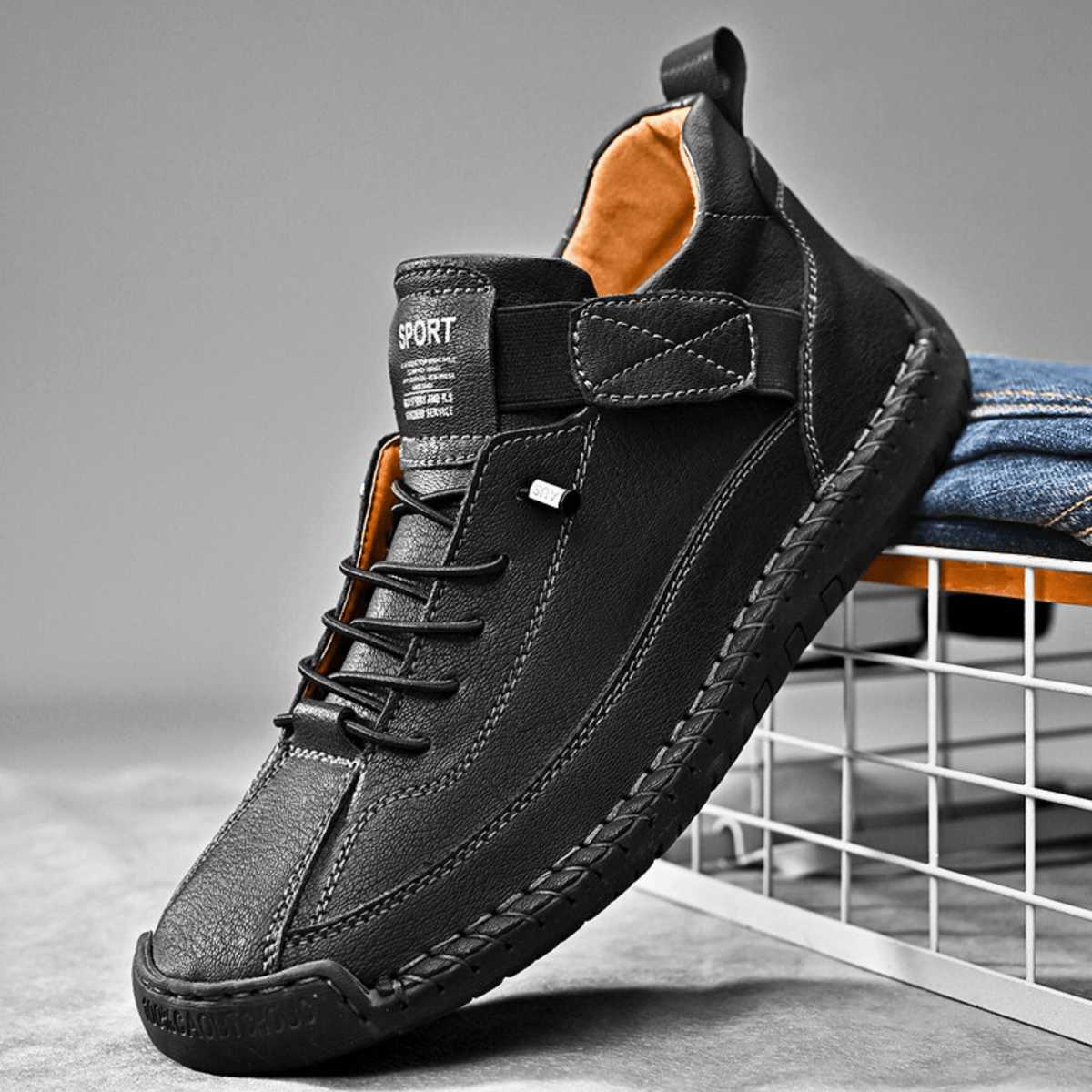 Leren sneakers Hutton Artisan