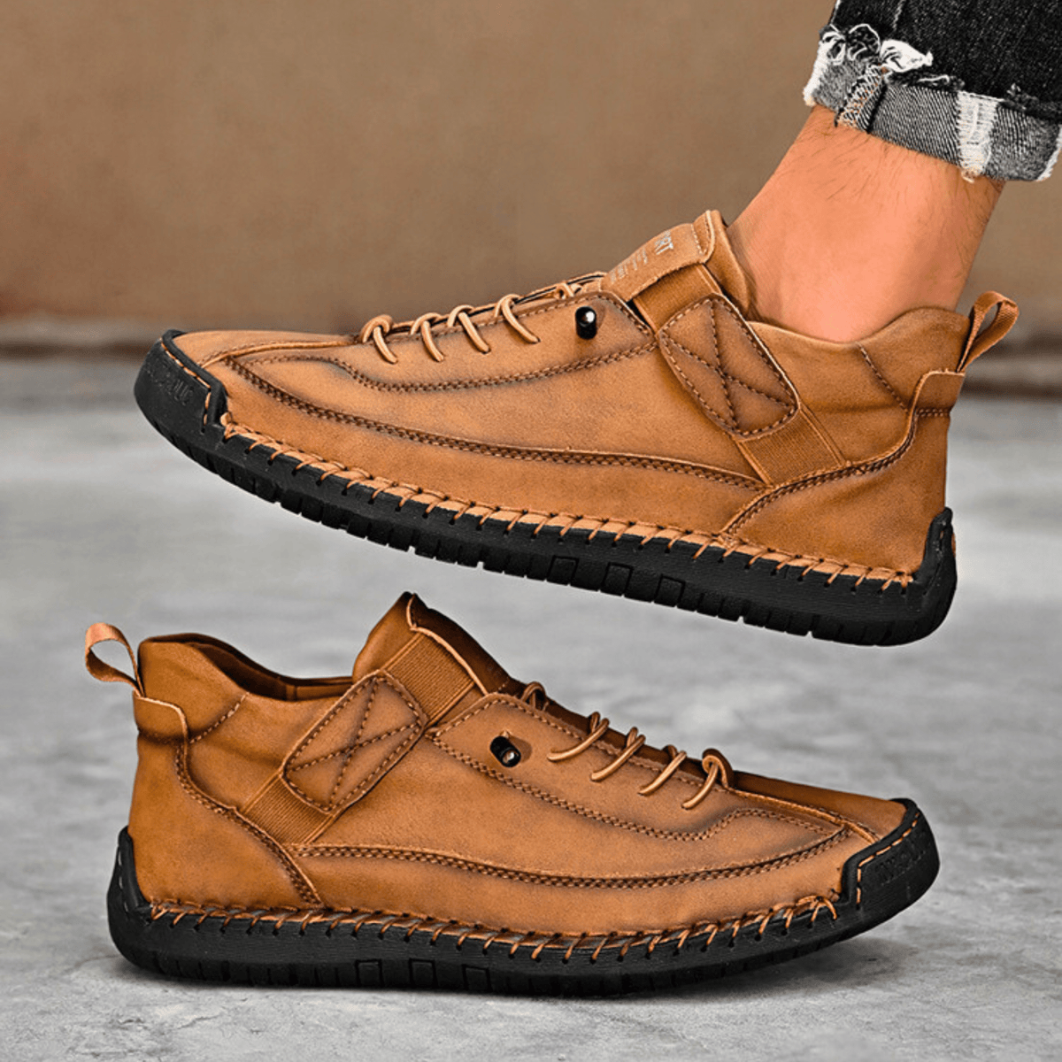 Leren sneakers Hutton Artisan