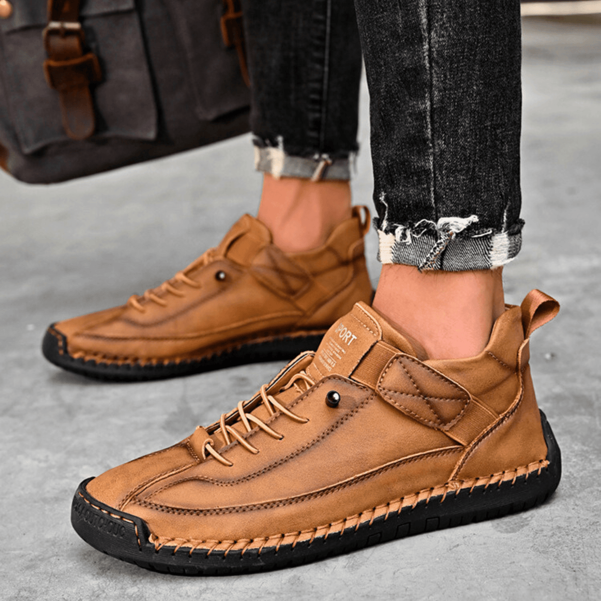 Leren sneakers Hutton Artisan