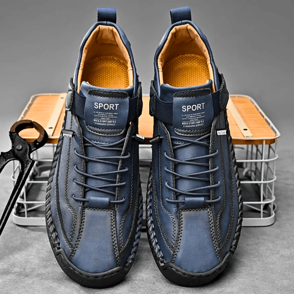 Leren sneakers Hutton Artisan