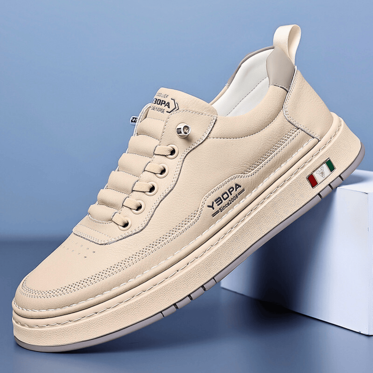 Leren sneakers Roderick