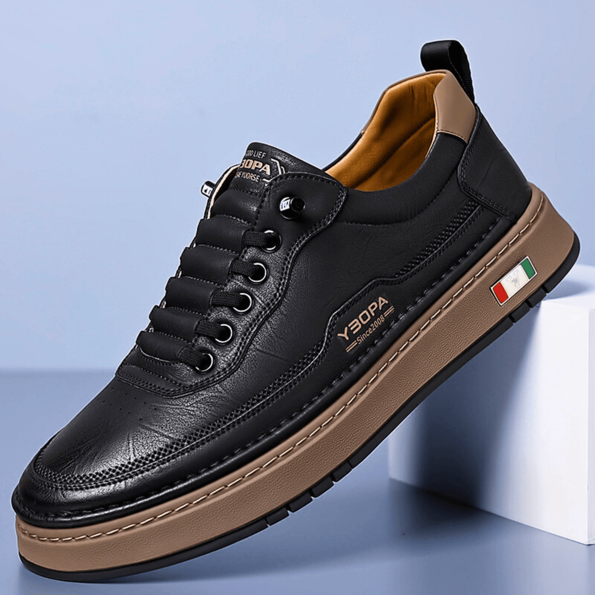 Leren sneakers Roderick