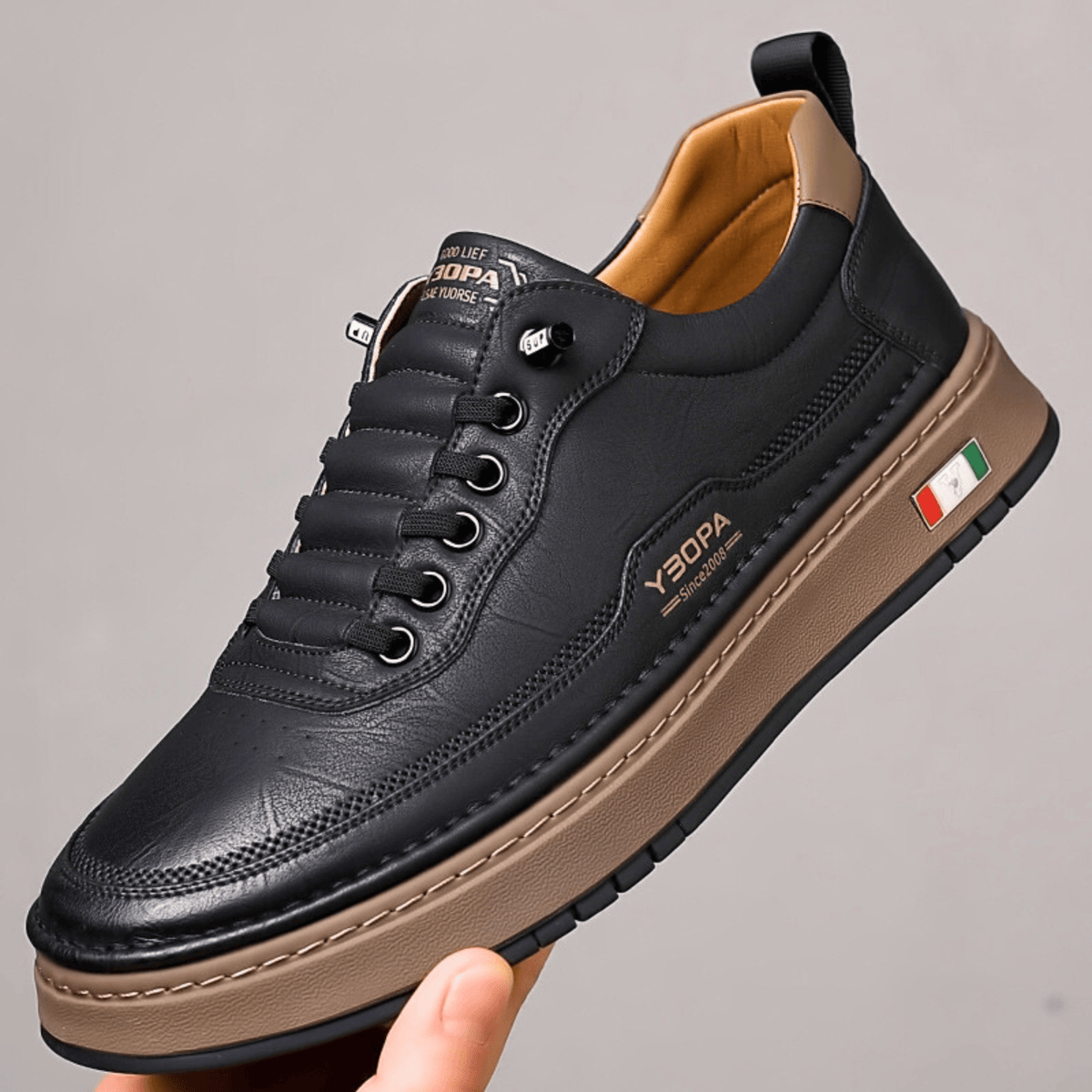 Leren sneakers Roderick