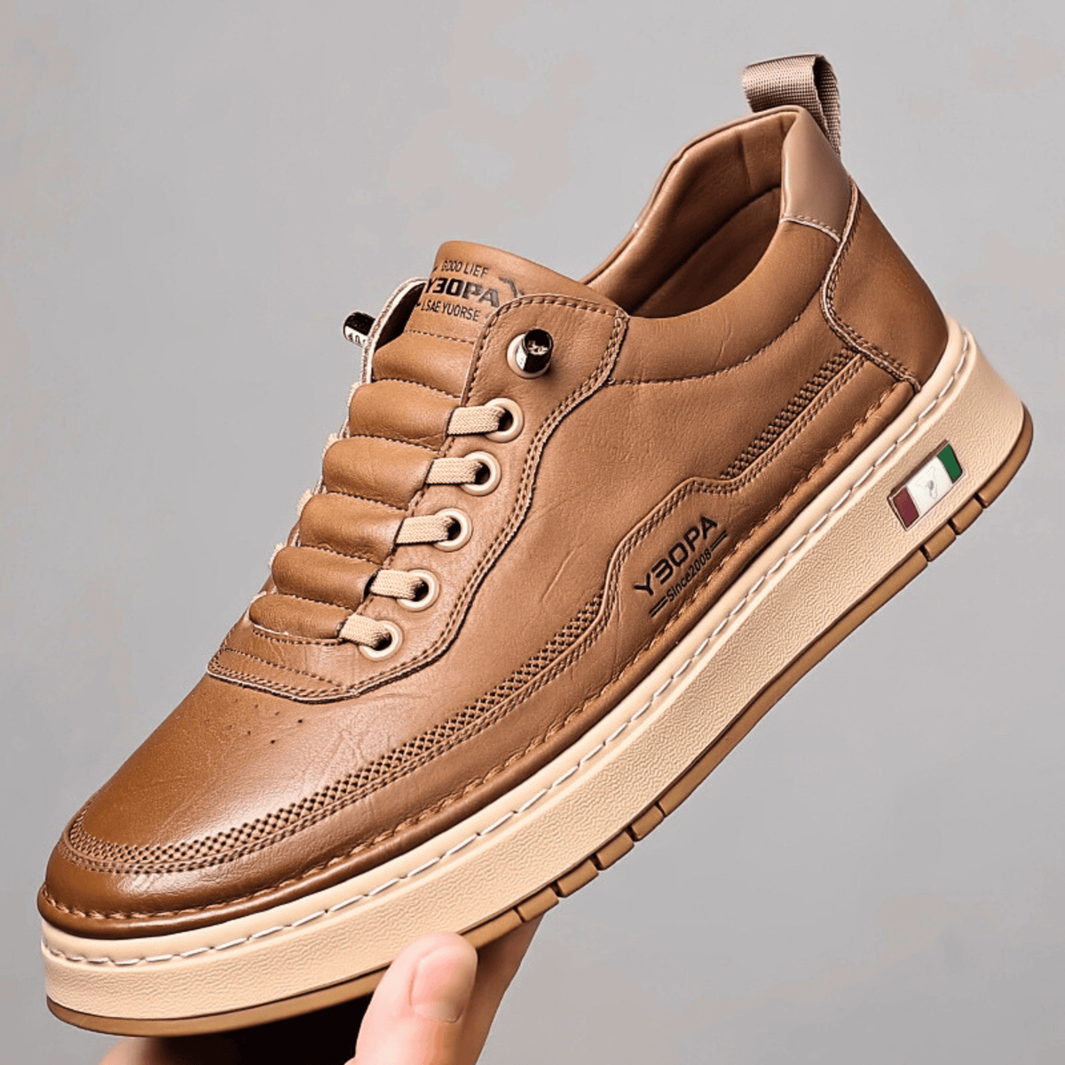 Leren sneakers Roderick