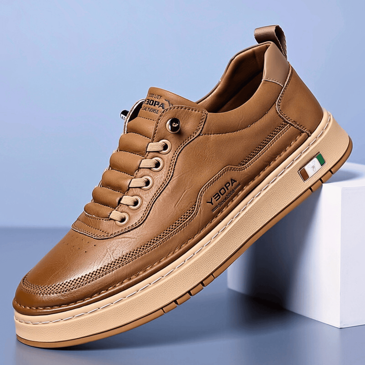Leren sneakers Roderick