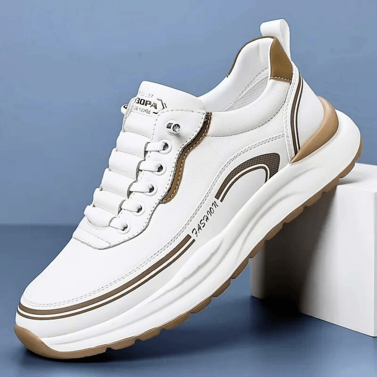Leren sneakers Brixton
