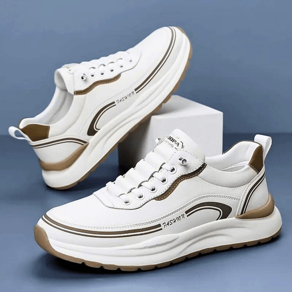 Leren sneakers Brixton