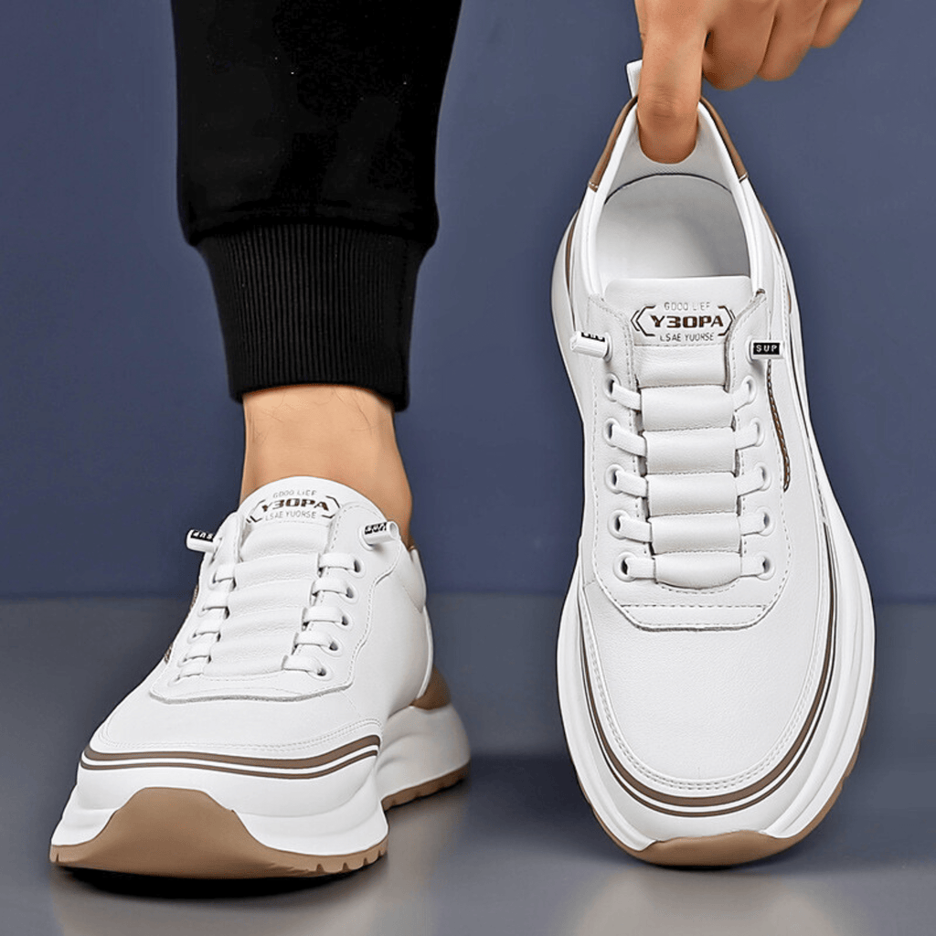 Leren sneakers Brixton