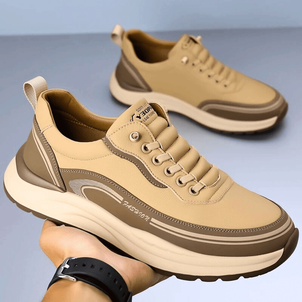 Leren sneakers Brixton