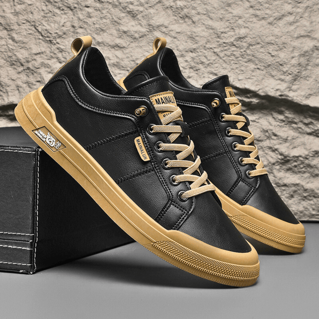 Leren sneakers Harrington