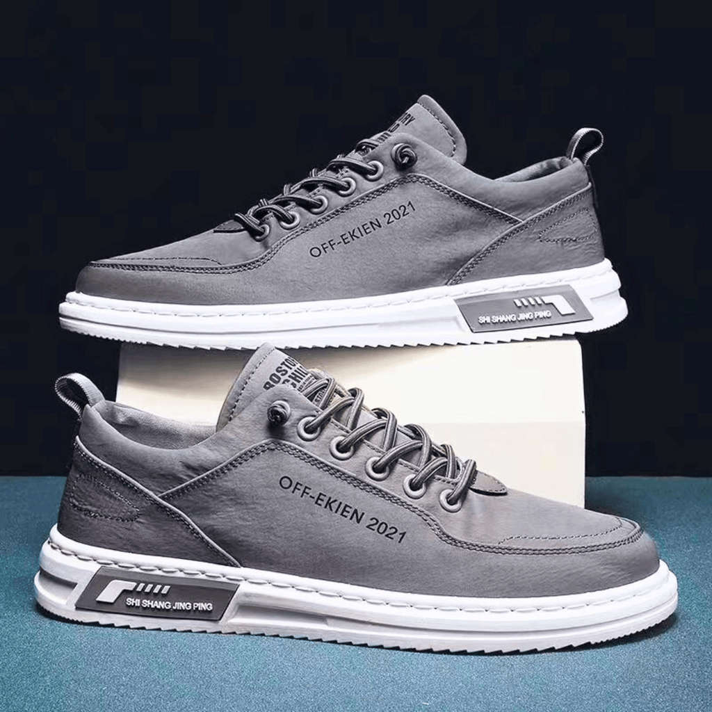 Leren sneakers Bancroft