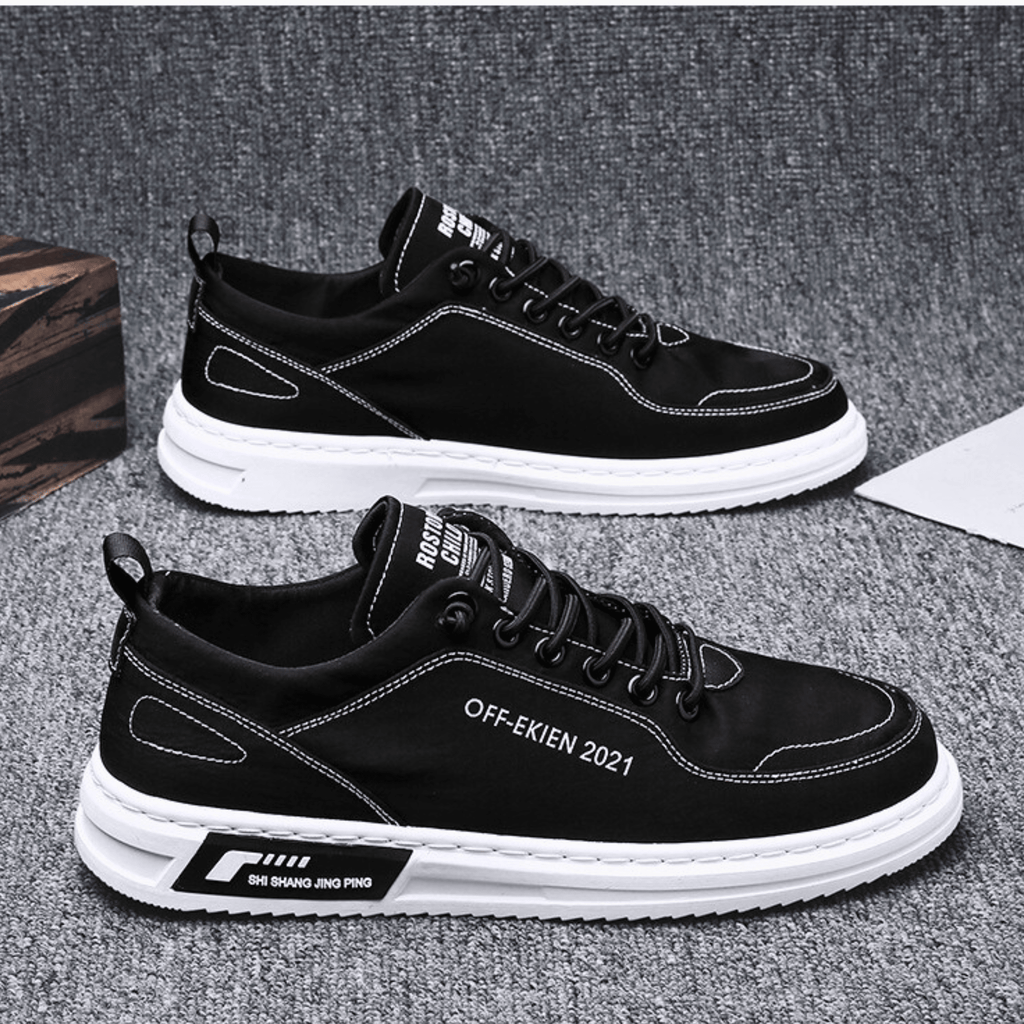 Leren sneakers Bancroft