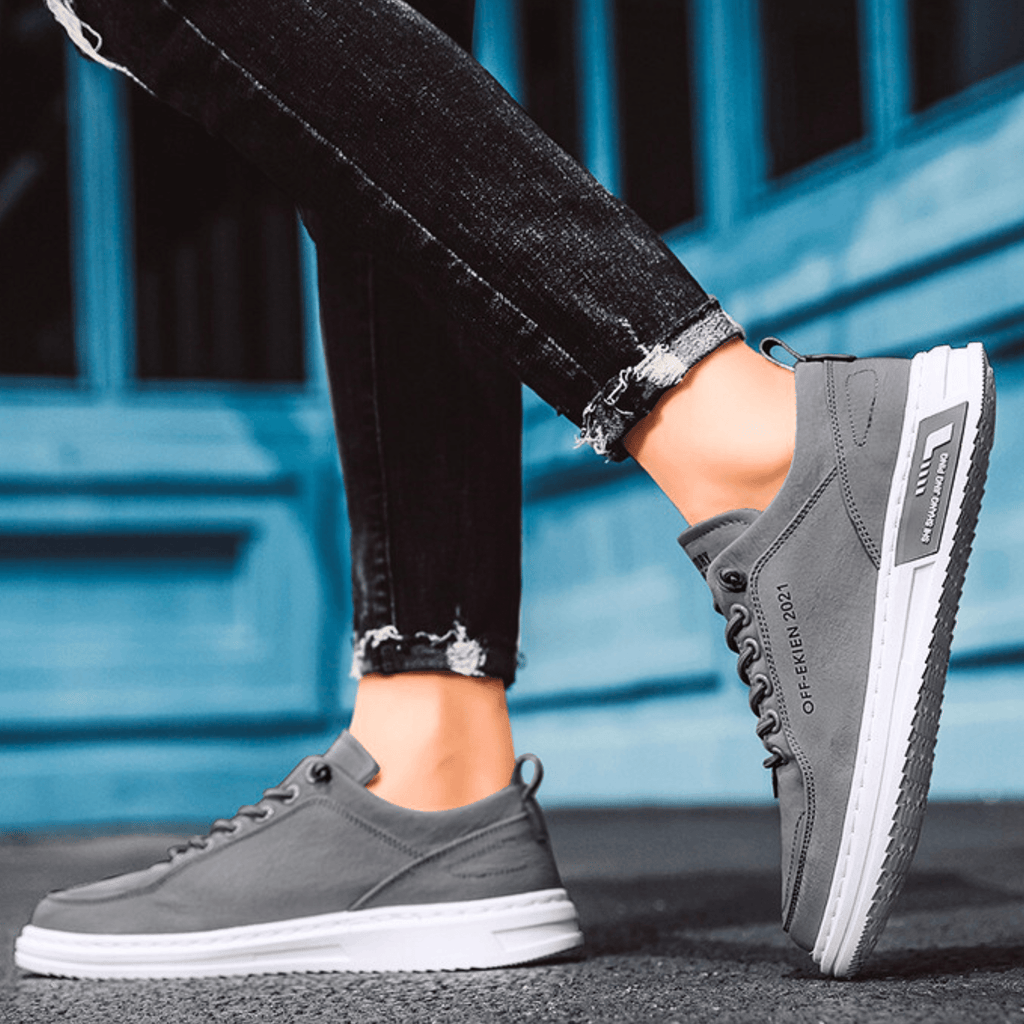 Leren sneakers Bancroft