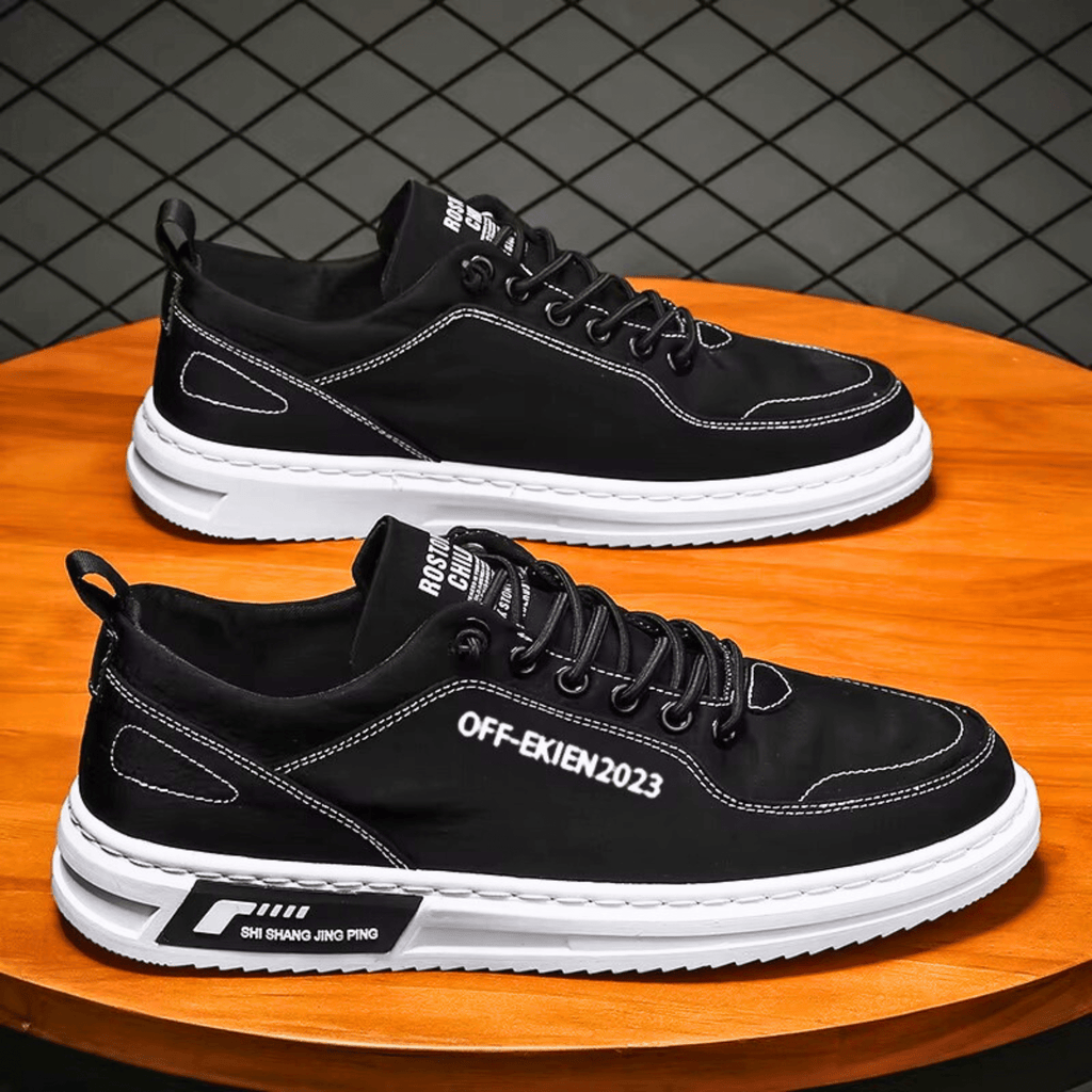 Leren sneakers Bancroft