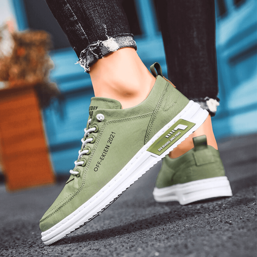 Leren sneakers Bancroft