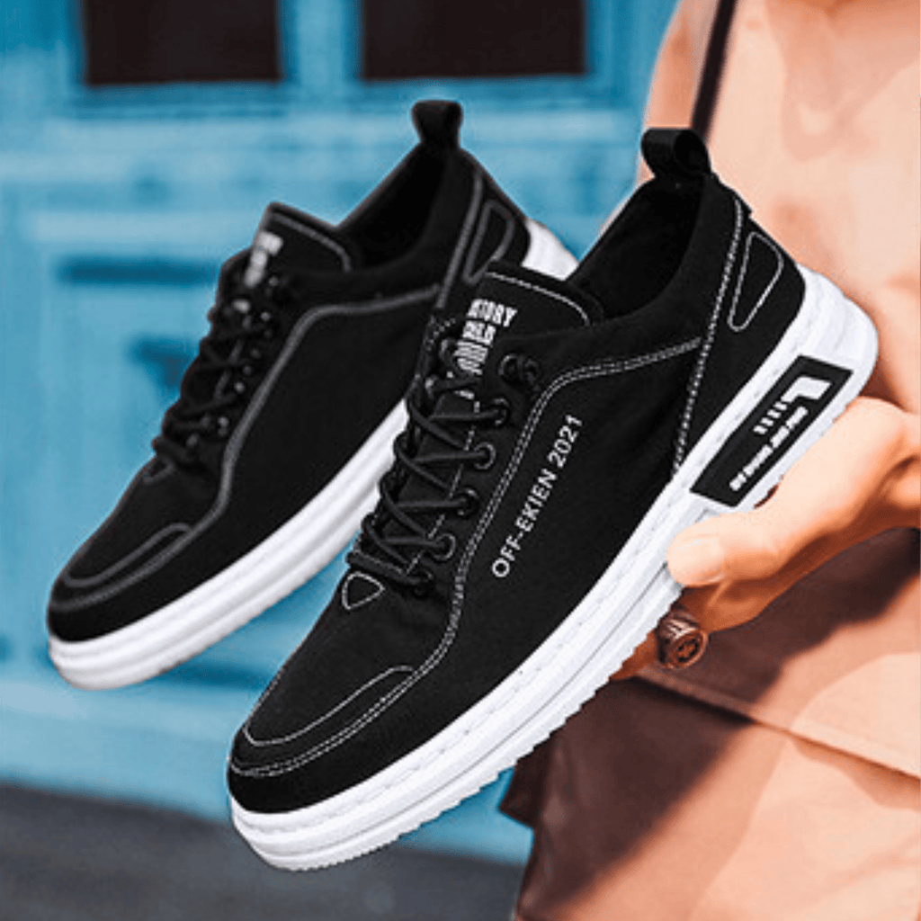 Leren sneakers Bancroft
