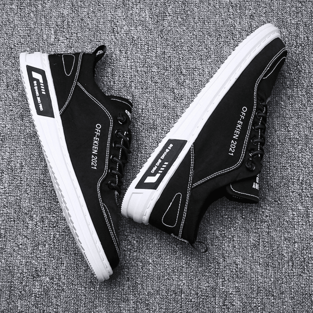 Leren sneakers Bancroft