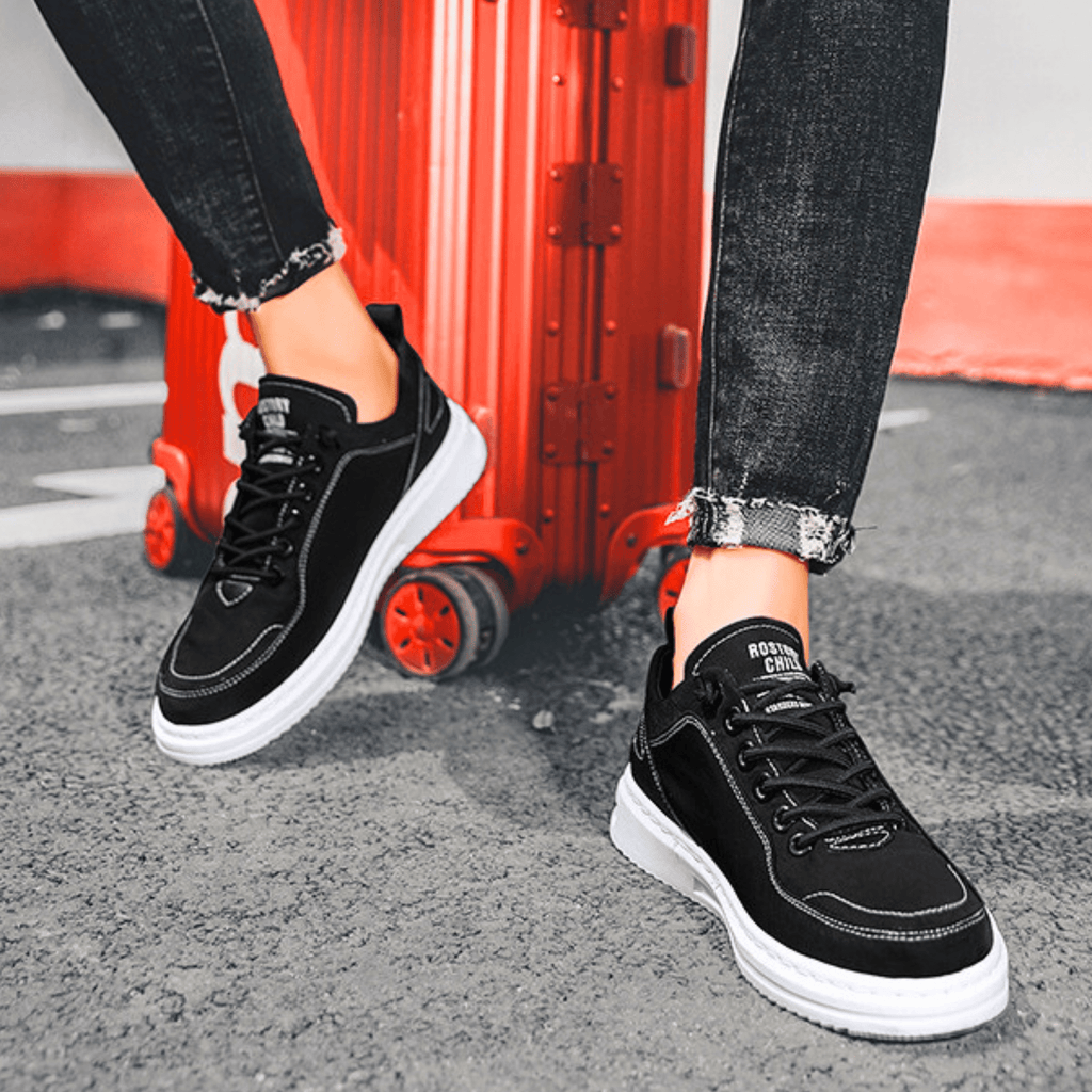 Leren sneakers Bancroft